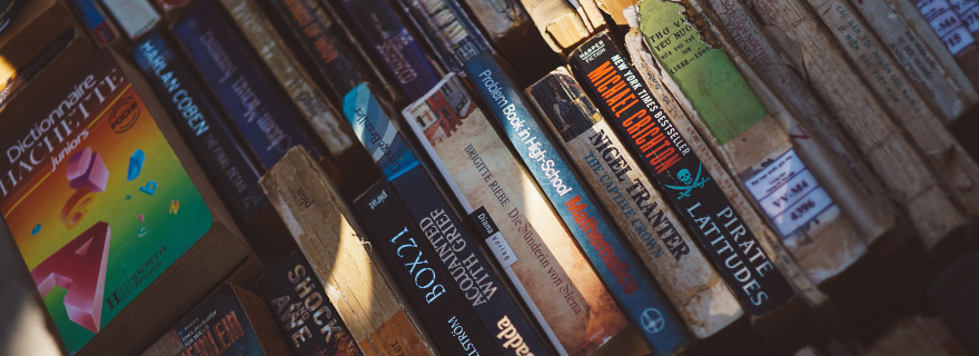 Book spines